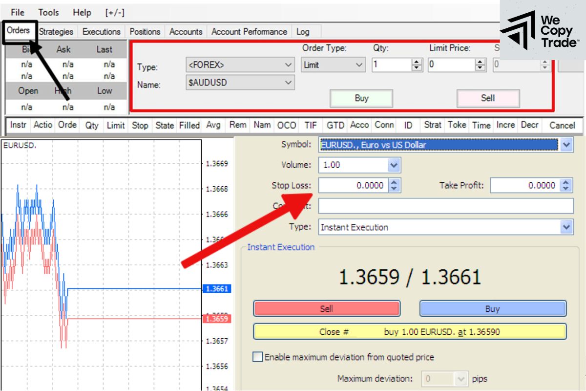 How to place an order