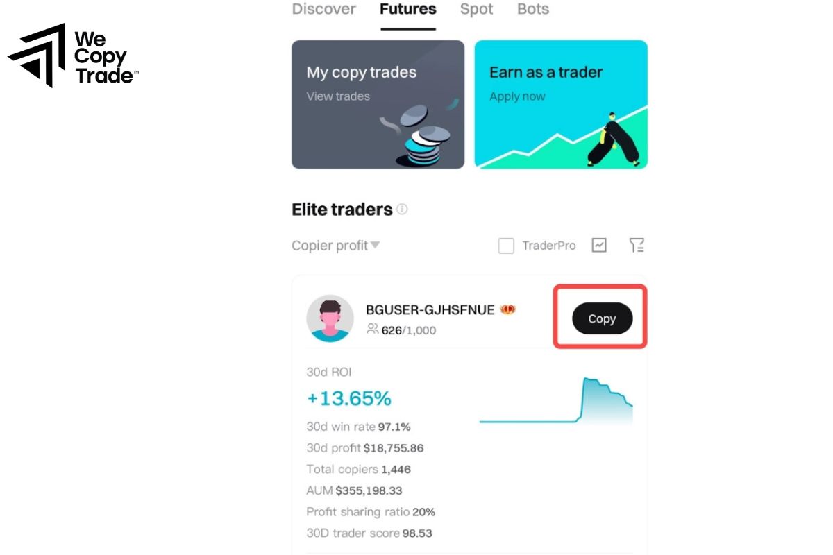 How to start copy trading