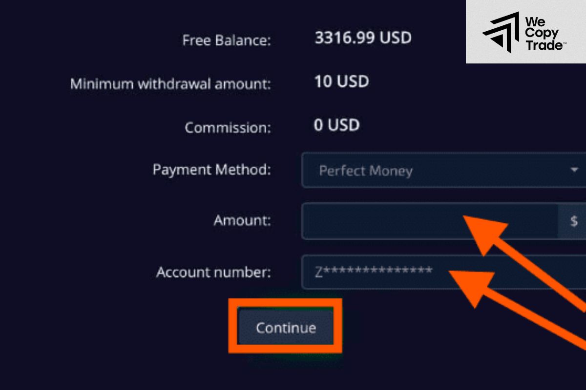 Choose the right withdrawal method