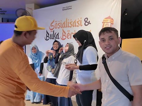 A joyful and fun gathering of Indonesian WeMasterTrade traders